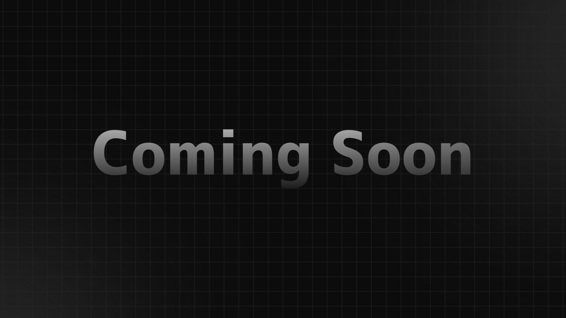 Coming soon